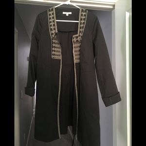 Cabi dressy black jacket w/adornment-beautiful